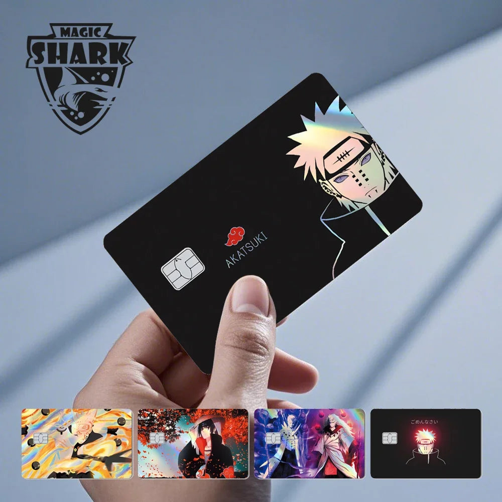 Adesivo Holográfico Para Cartão Payne Anime PVC