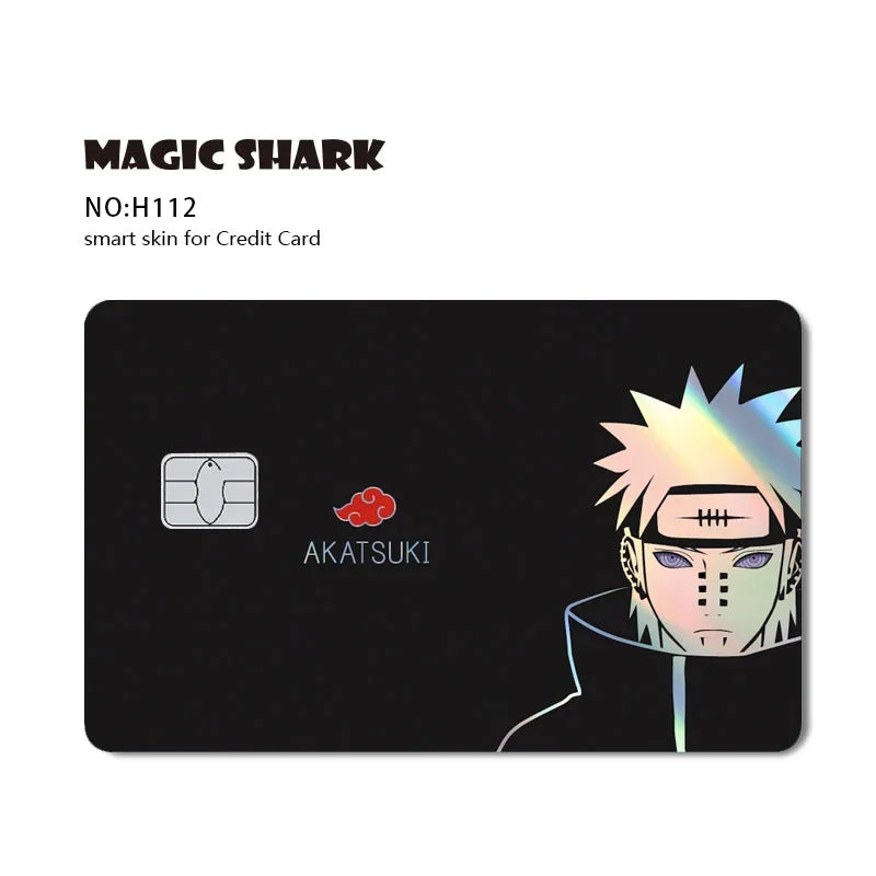 H112 Cor Adesivo Holográfico Para Cartão Payne Anime PVC