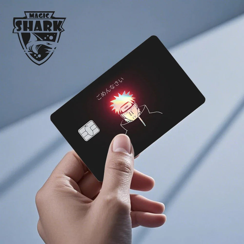 Adesivo Holográfico Para Cartão Payne Anime PVC