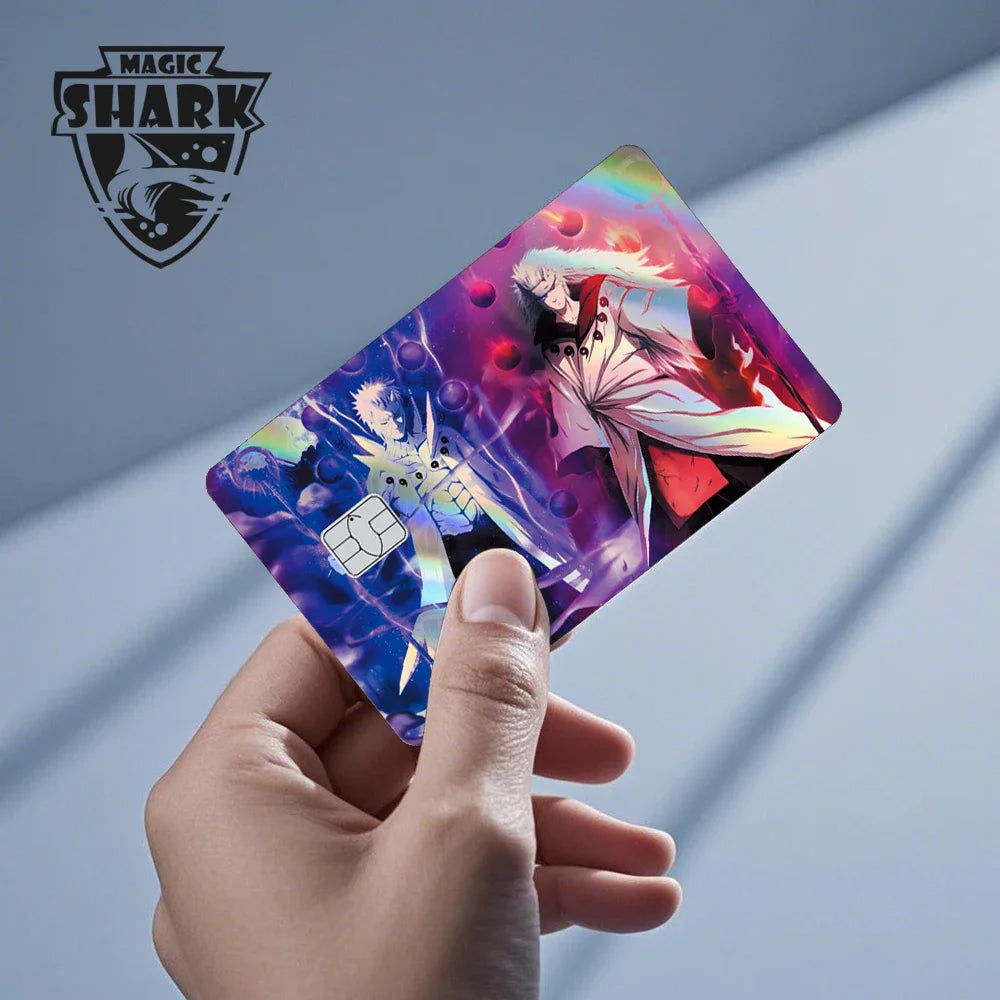 Adesivo Holográfico Para Cartão Payne Anime PVC